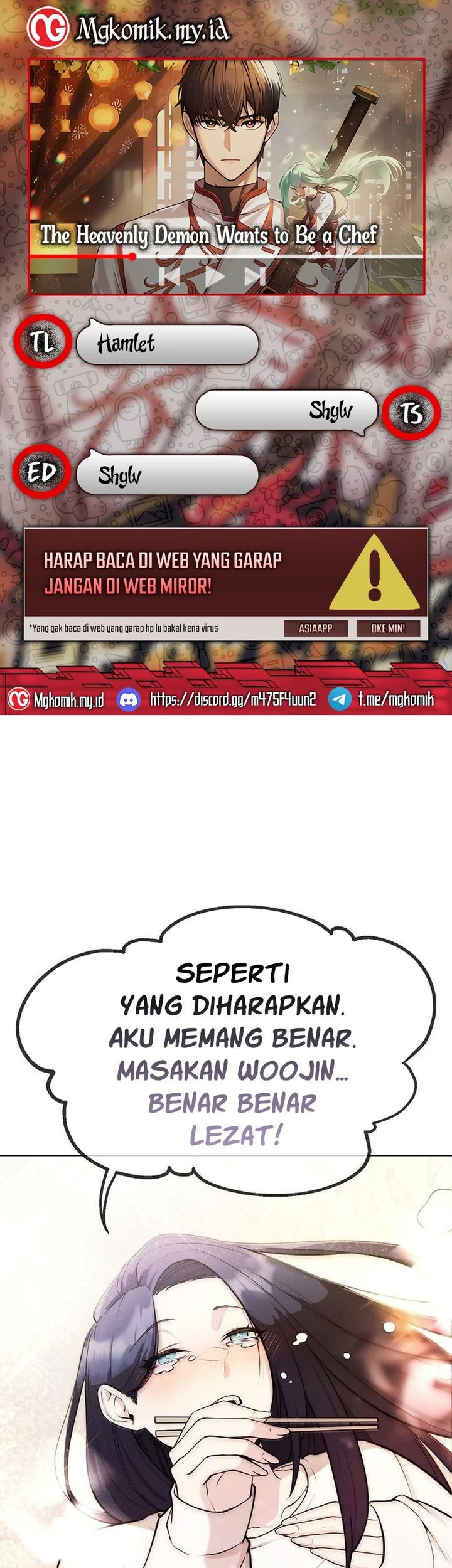 Komik Heavenly Demon Wants to Be a Chef Chapter 21 gambar nomor 1