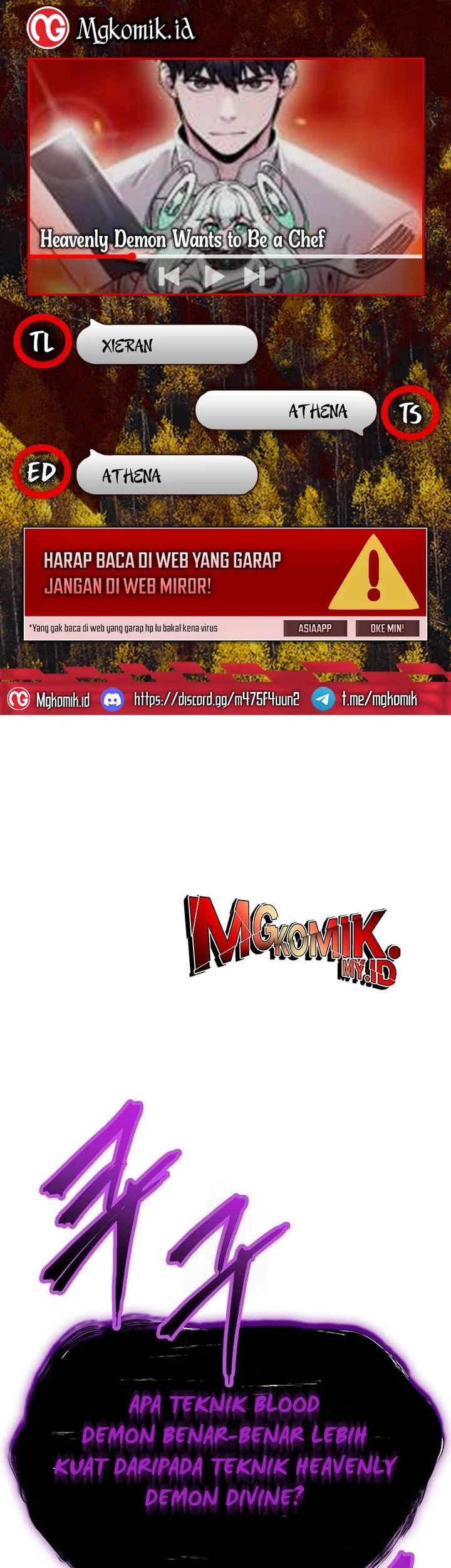 Komik Heavenly Demon Wants to Be a Chef Chapter 20 gambar nomor 1