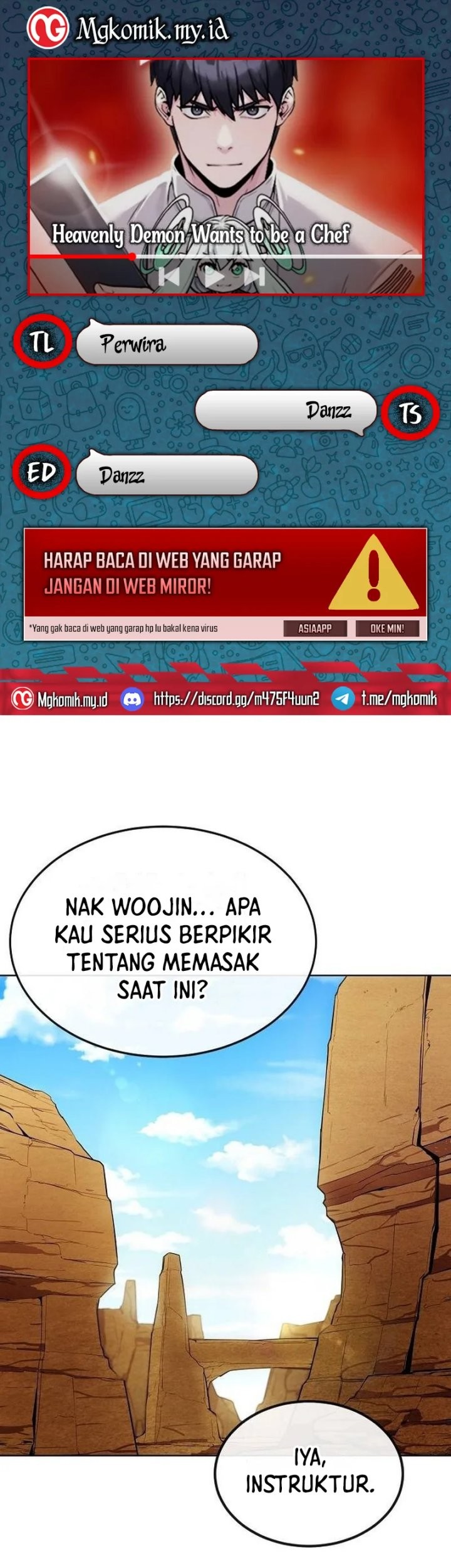 Komik Heavenly Demon Wants to Be a Chef Chapter 18 gambar nomor 1