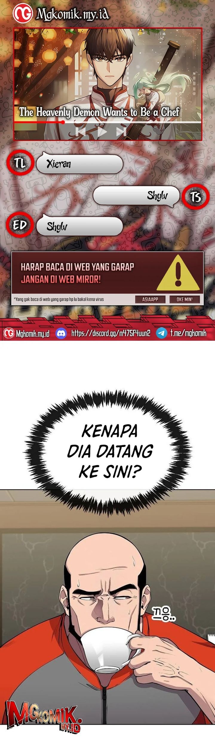 Komik Heavenly Demon Wants to Be a Chef Chapter 15 gambar nomor 1