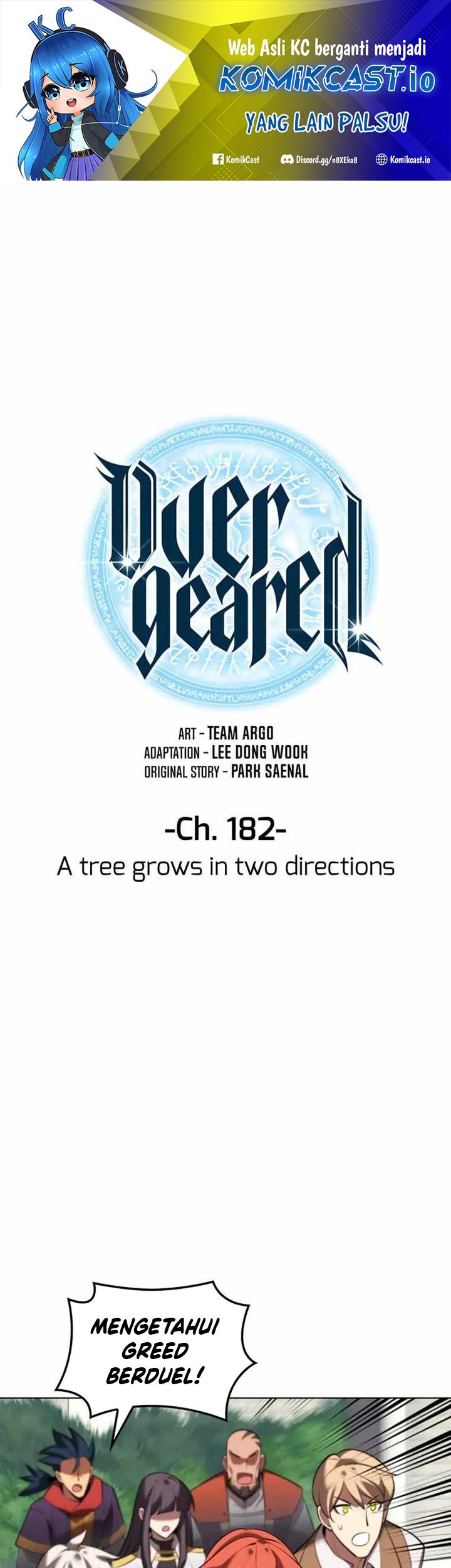 Manhwa Overgeared Chapter 182 gambar nomor 2