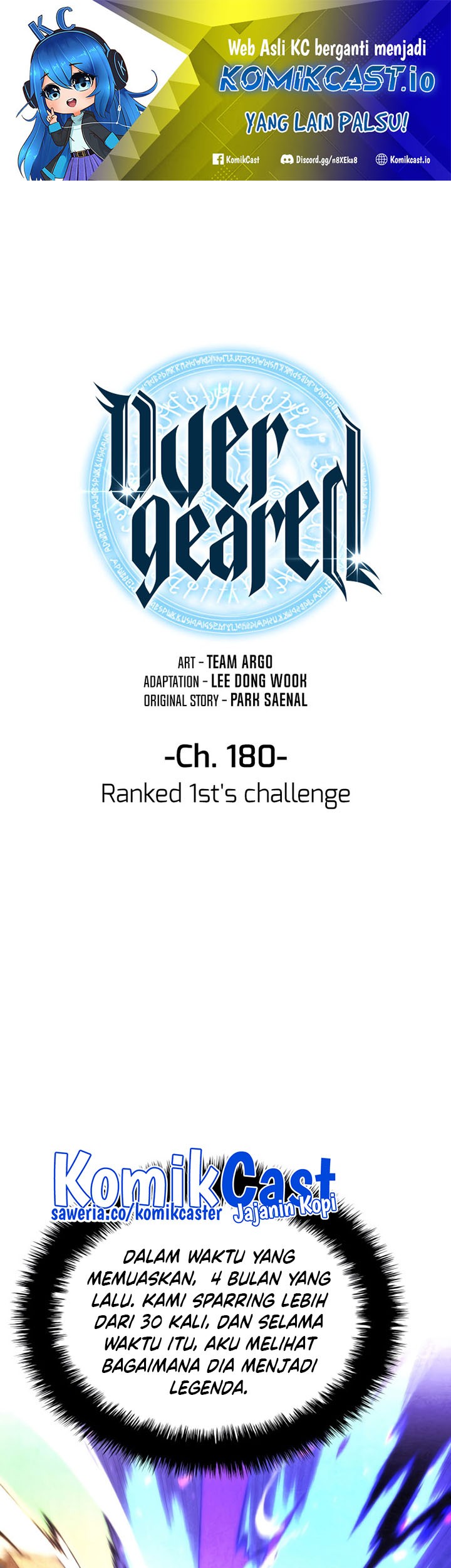 Komik Overgeared Chapter 180 gambar nomor 1