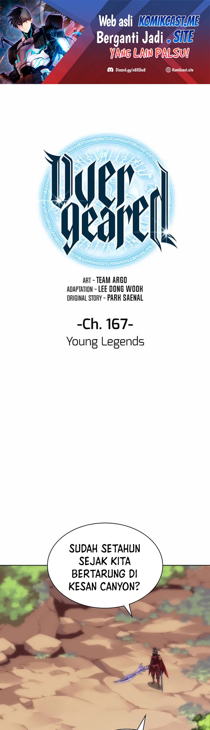 Manhwa Overgeared Chapter 167 gambar nomor 2