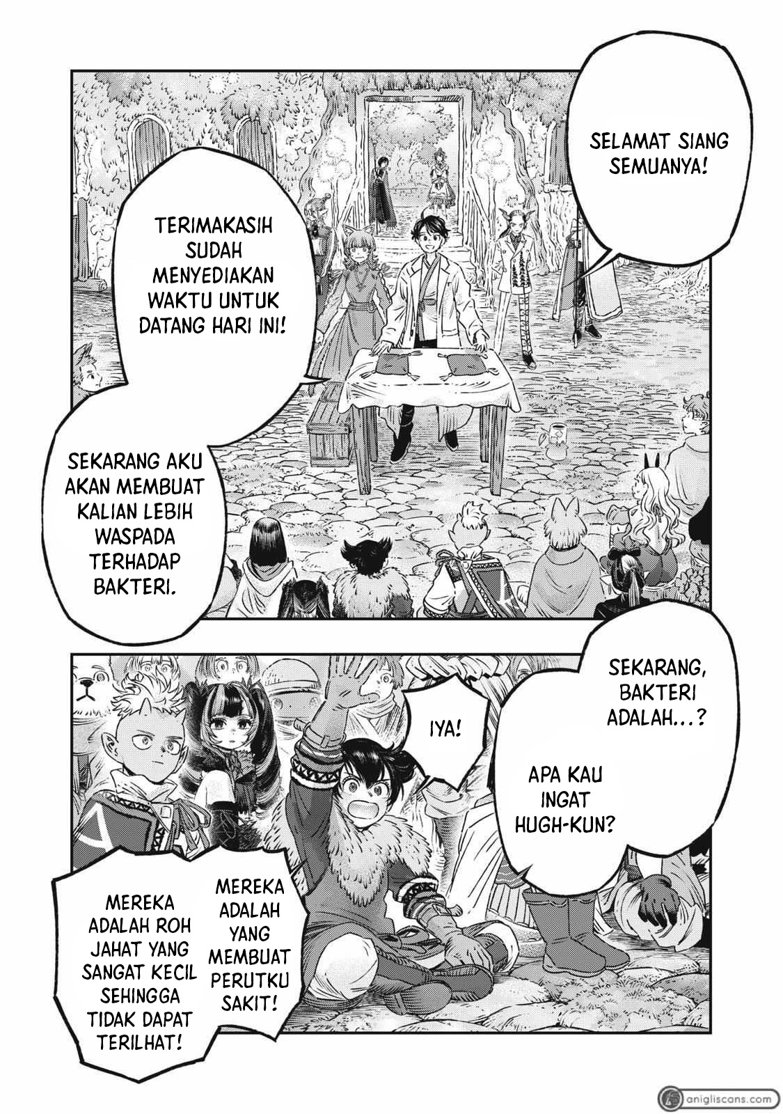 Koudou ni Hattatsu Shita Igaku wa Mahou to Kubetsu ga Tsukanai Chapter 19 Gambar 14