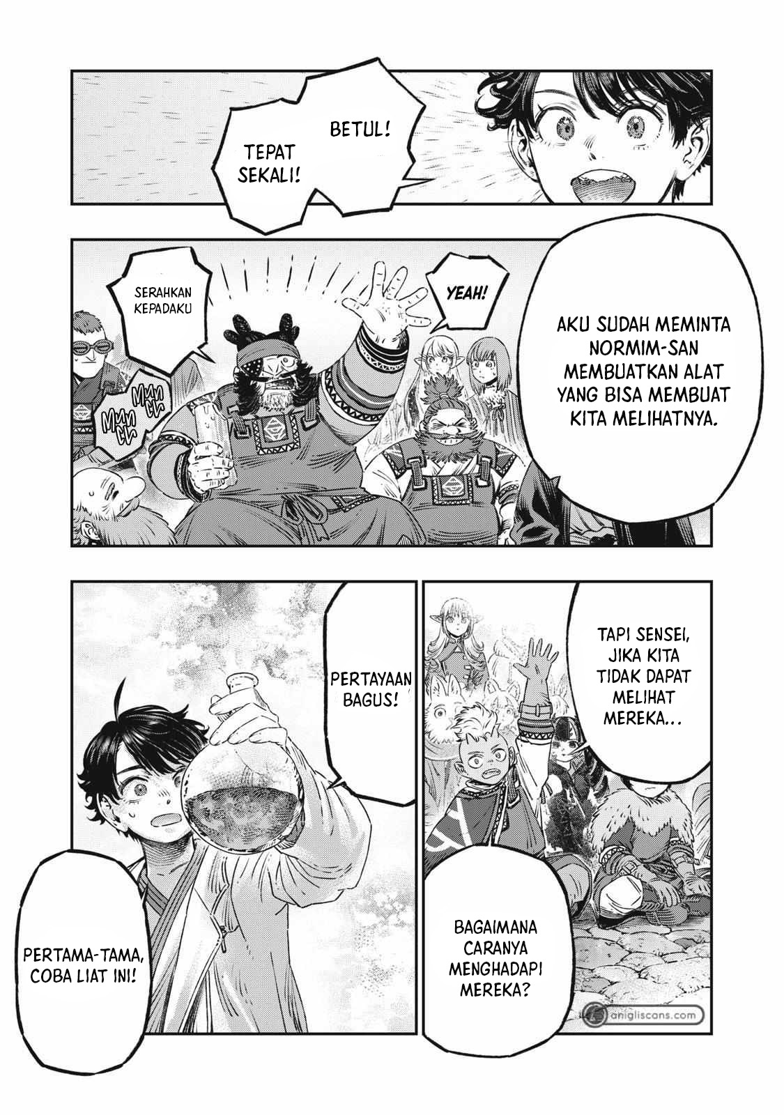 Koudou ni Hattatsu Shita Igaku wa Mahou to Kubetsu ga Tsukanai Chapter 19 Gambar 15