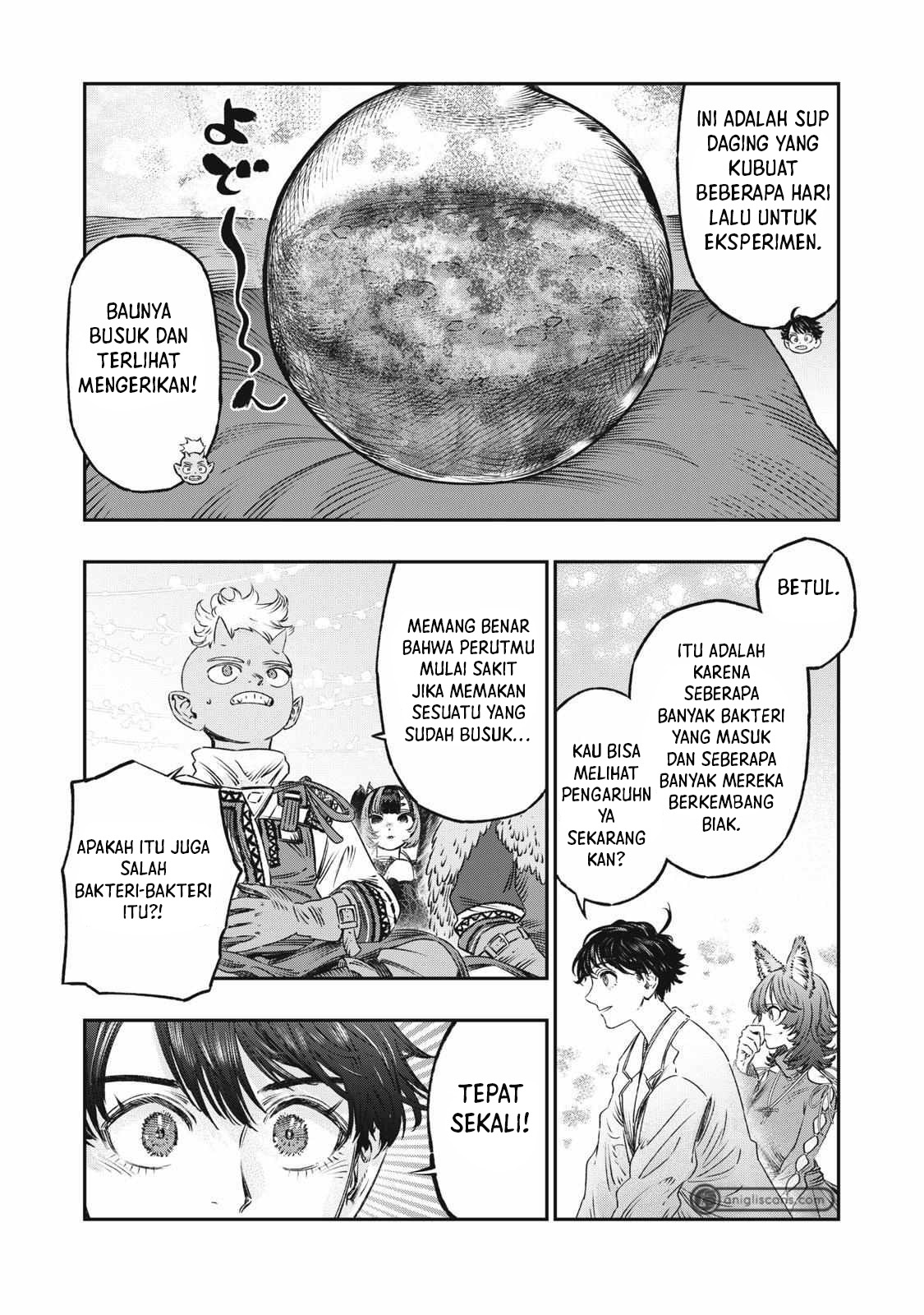 Koudou ni Hattatsu Shita Igaku wa Mahou to Kubetsu ga Tsukanai Chapter 19 Gambar 16