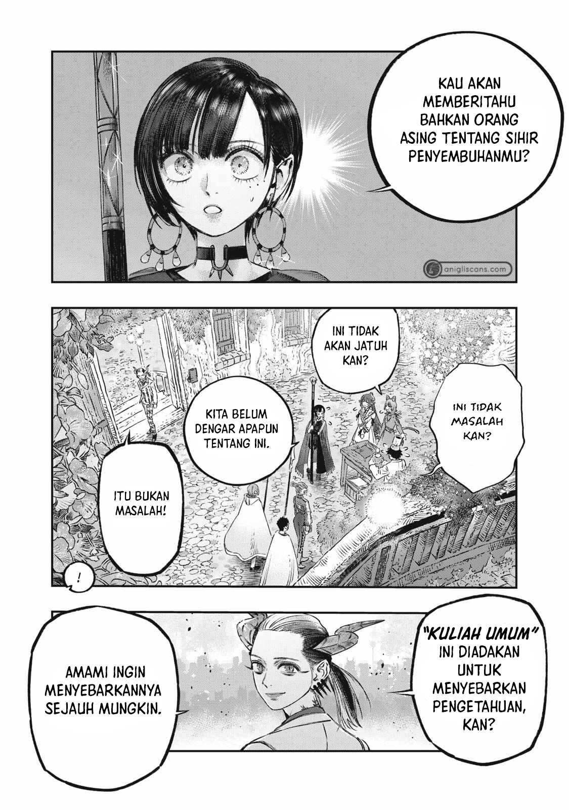 Koudou ni Hattatsu Shita Igaku wa Mahou to Kubetsu ga Tsukanai Chapter 19 Gambar 12