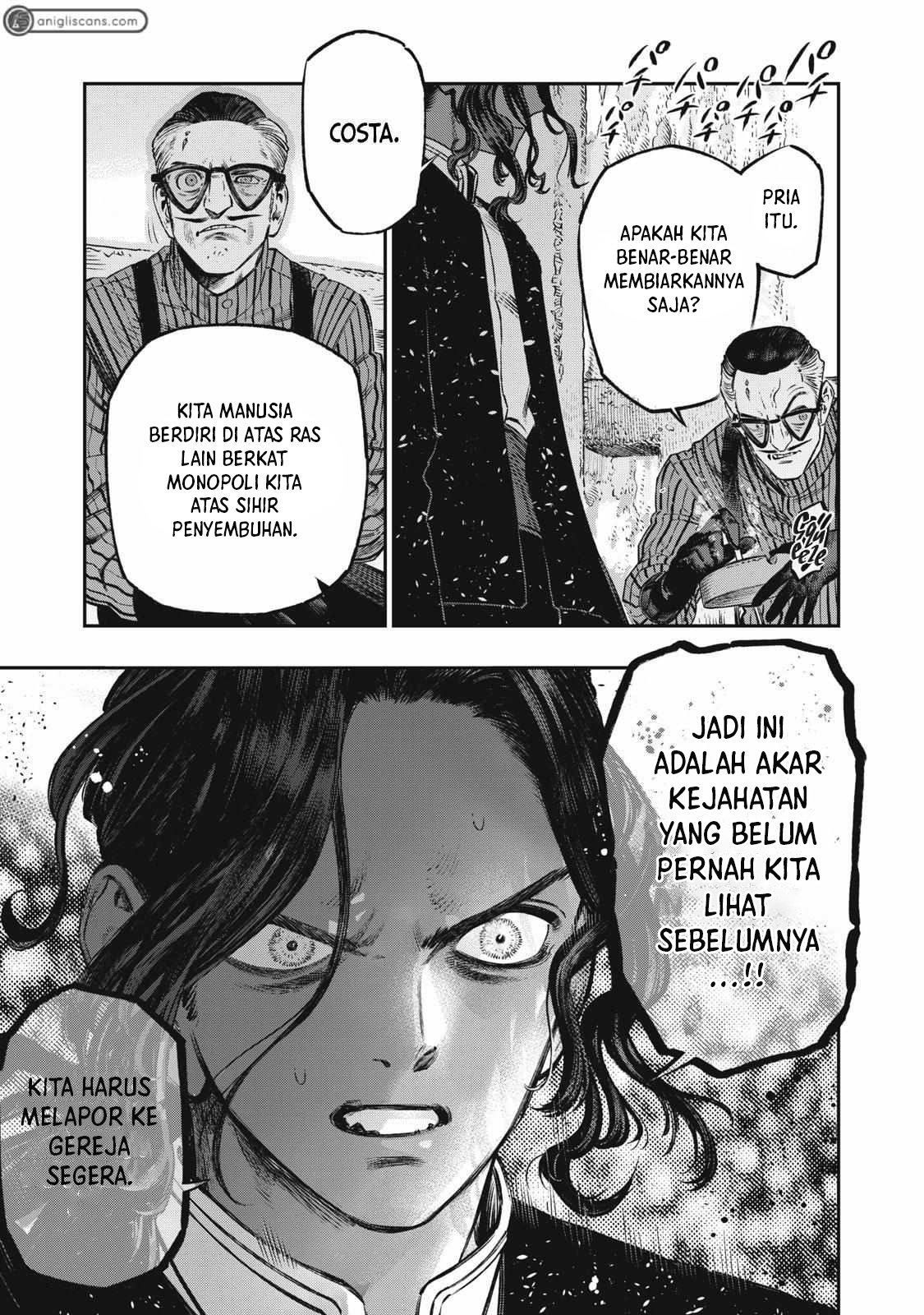 Koudou ni Hattatsu Shita Igaku wa Mahou to Kubetsu ga Tsukanai Chapter 19 Gambar 23