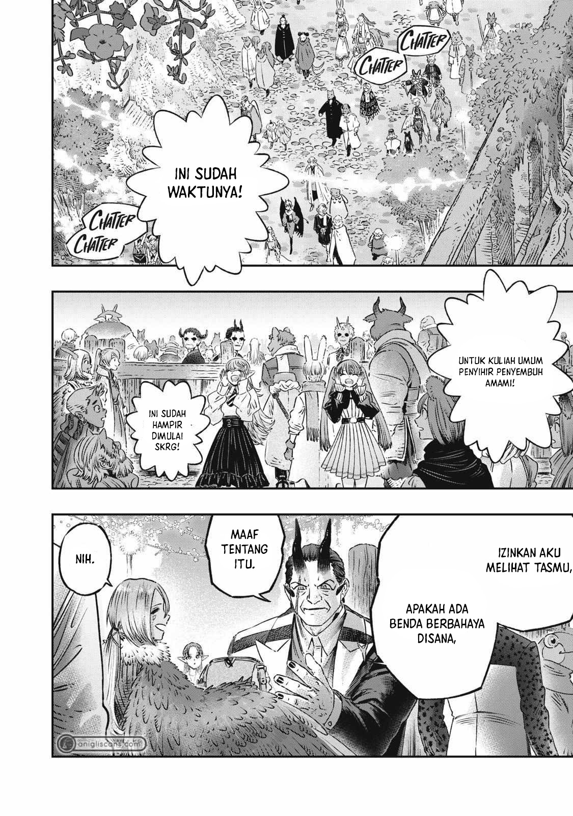 Koudou ni Hattatsu Shita Igaku wa Mahou to Kubetsu ga Tsukanai Chapter 19 Gambar 8