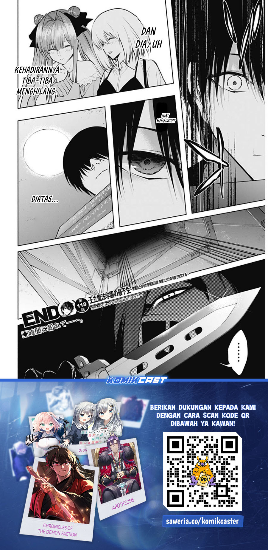 Ouritsu Mahou Gakuen no Saikasei: Slum Agari no Saikyou Mahoushi, Kizoku darake no Gakuen de Musou suru Chapter 118 Gambar 19