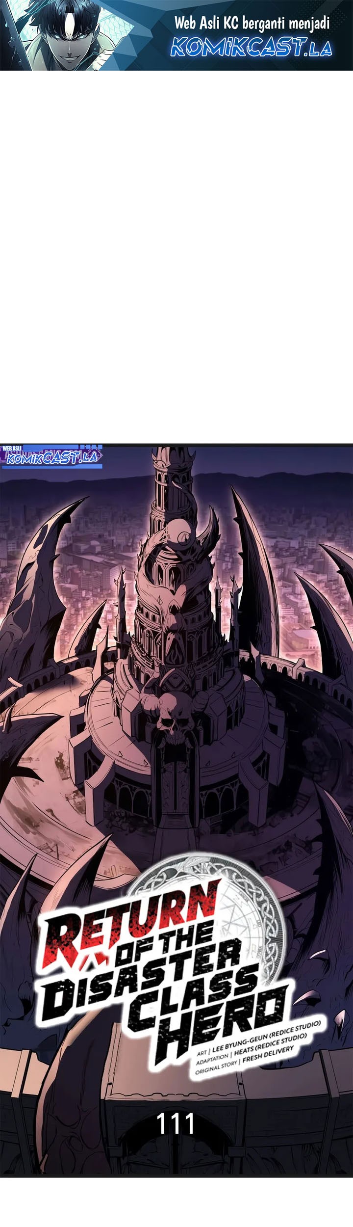 Manhwa A Disaster-Class Hero Has Returned Chapter 111 gambar nomor 2