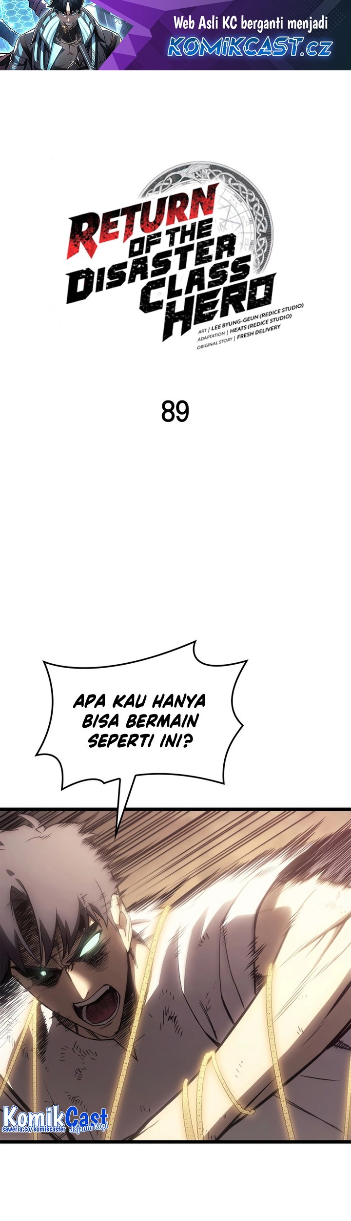 Manhwa A Disaster-Class Hero Has Returned Chapter 89 gambar nomor 2