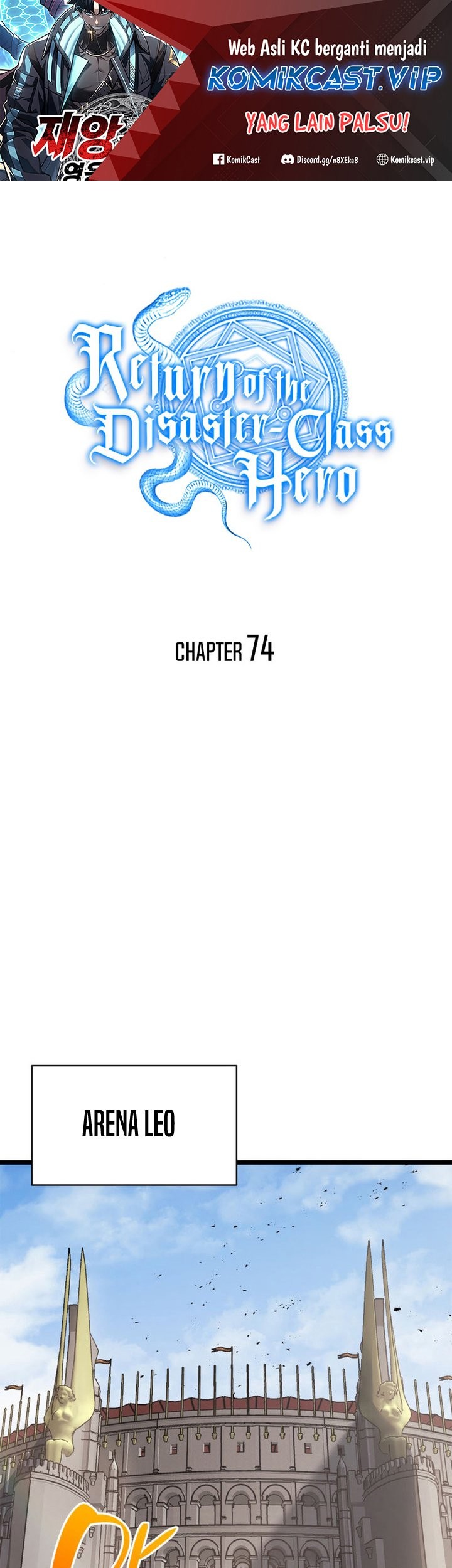 Manhwa A Disaster-Class Hero Has Returned Chapter 74 gambar nomor 2