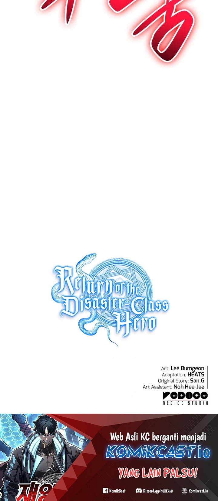 A Disaster-Class Hero Has Returned Chapter 68 Gambar 67