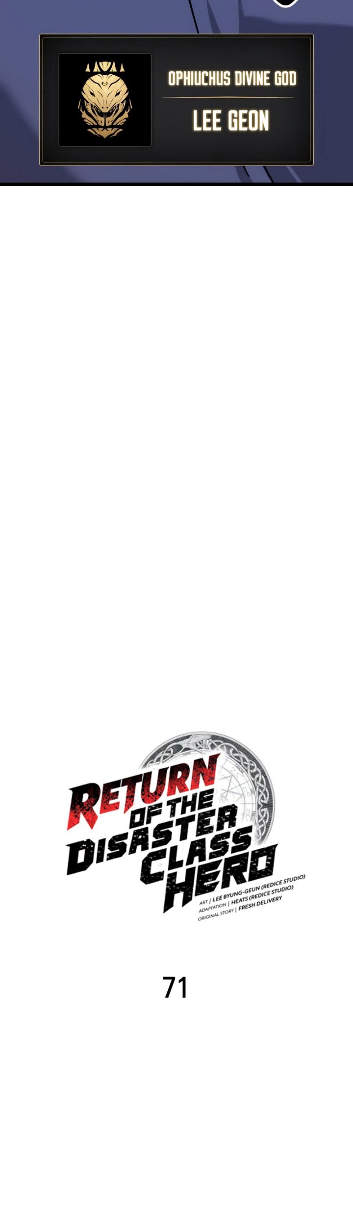 A Disaster-Class Hero Has Returned Chapter 71 Gambar 12