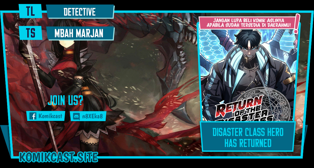Komik A Disaster-Class Hero Has Returned Chapter 62 gambar nomor 1