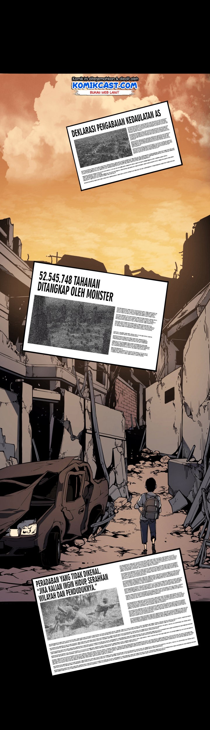 A Disaster-Class Hero Has Returned Chapter 00.1 Gambar 6