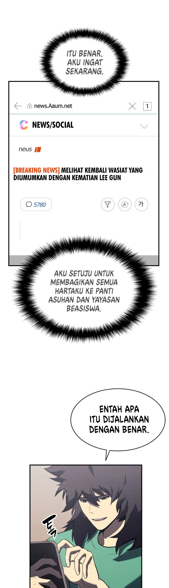 A Disaster-Class Hero Has Returned Chapter 03 Gambar 74