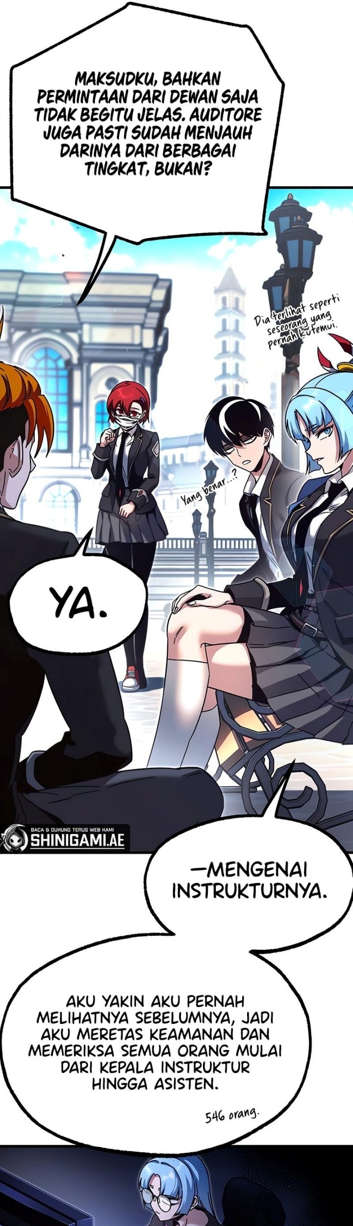 I Took over The Academy With a Single Sashimi Knife Chapter 36 Gambar 54