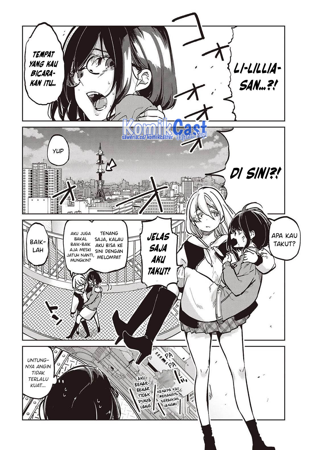 Oroka na Tenshi wa Akuma to Odoru Chapter 96 Gambar 17