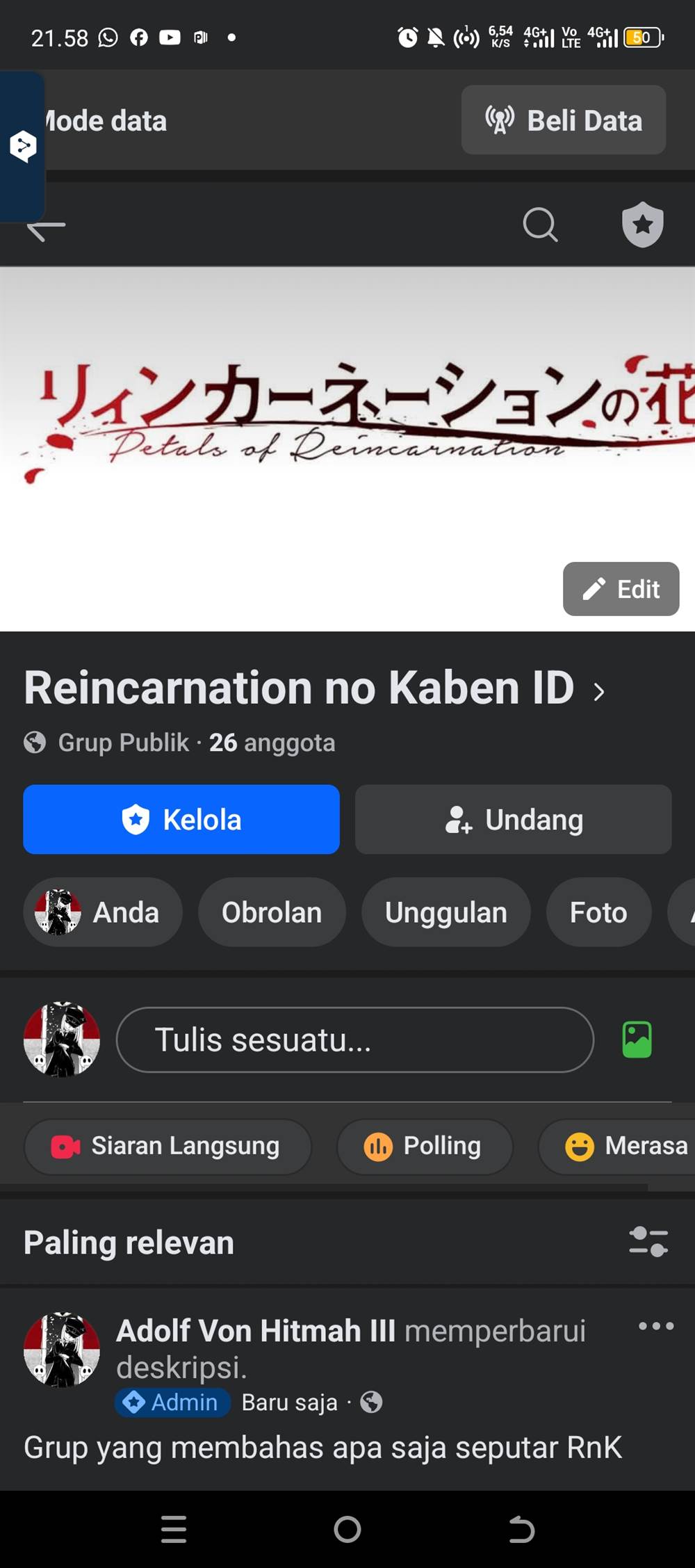 Reincarnation no Kaben Chapter 64 Gambar 47