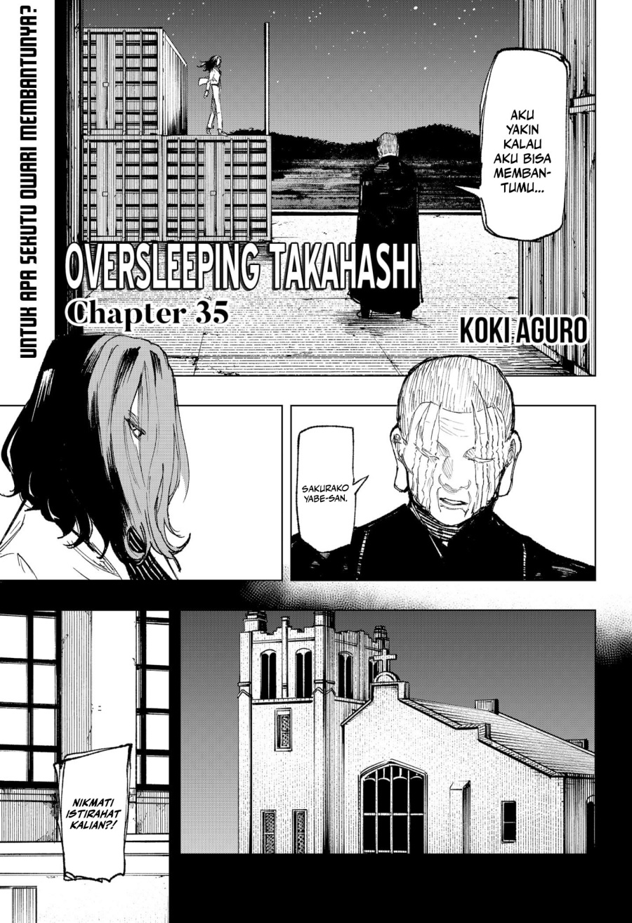 Manga Oversleeping Takahashi Chapter 35 gambar nomor 2
