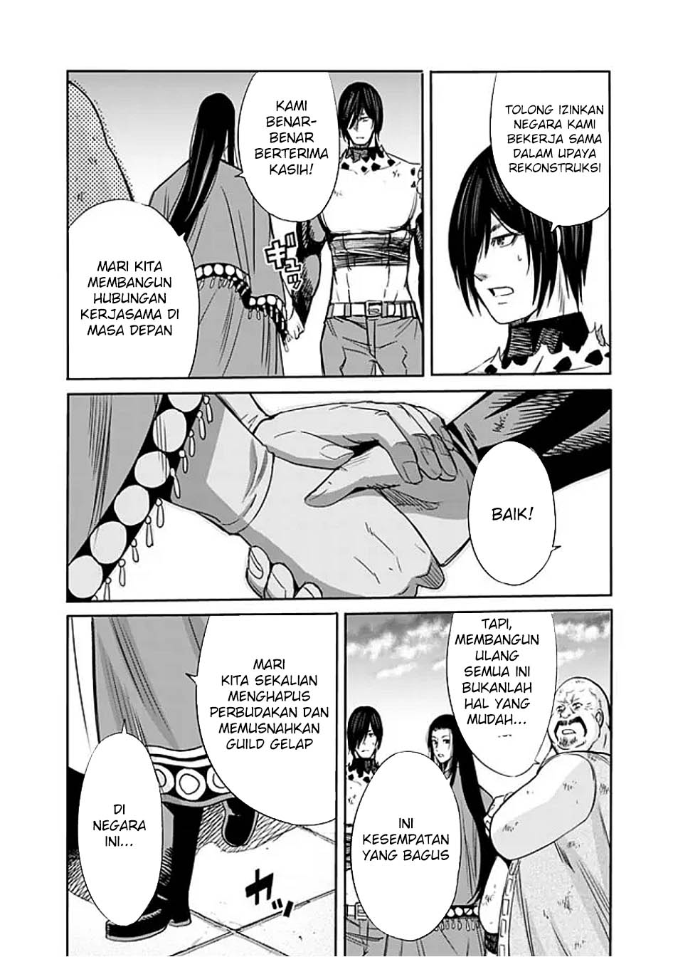 Uragirareta S Rank Boukensha no Ore wa, Aisuru Dorei no Kanojora to Tomoni Dorei dake no Harem Guild o Tsukuru Chapter 110 Gambar 12