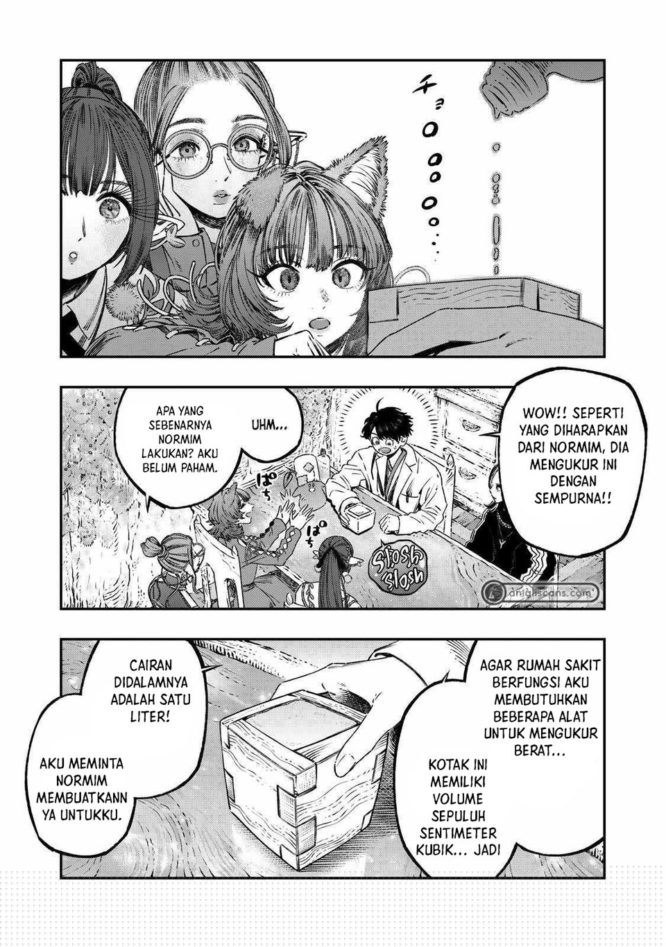 Koudou ni Hattatsu Shita Igaku wa Mahou to Kubetsu ga Tsukanai Chapter 22 Gambar 3