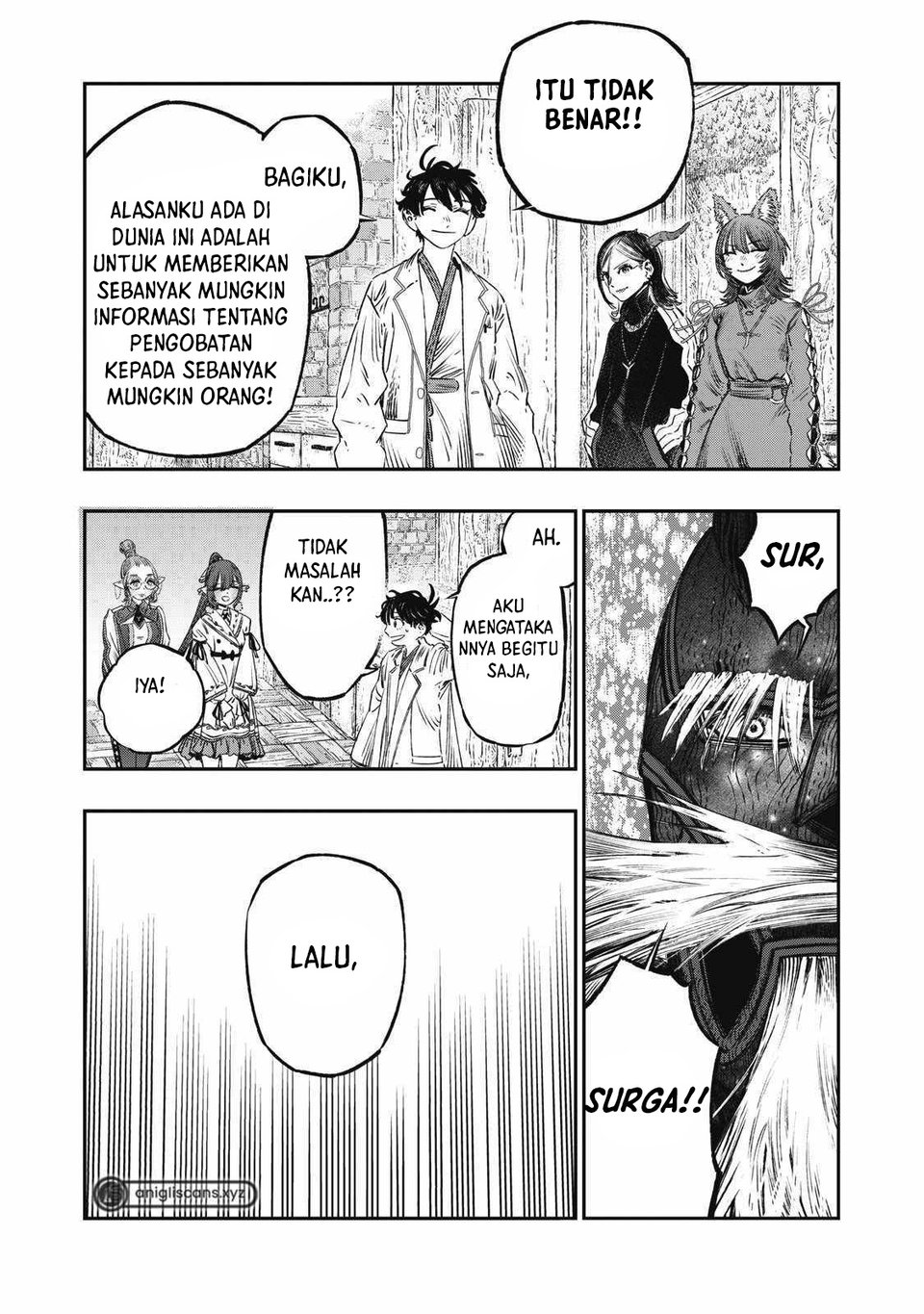 Koudou ni Hattatsu Shita Igaku wa Mahou to Kubetsu ga Tsukanai Chapter 22 Gambar 41