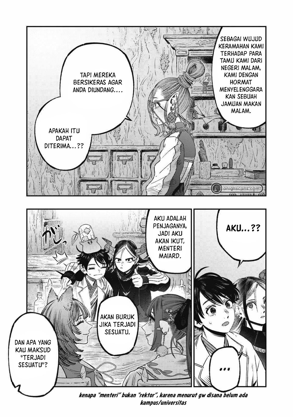 Koudou ni Hattatsu Shita Igaku wa Mahou to Kubetsu ga Tsukanai Chapter 22 Gambar 5
