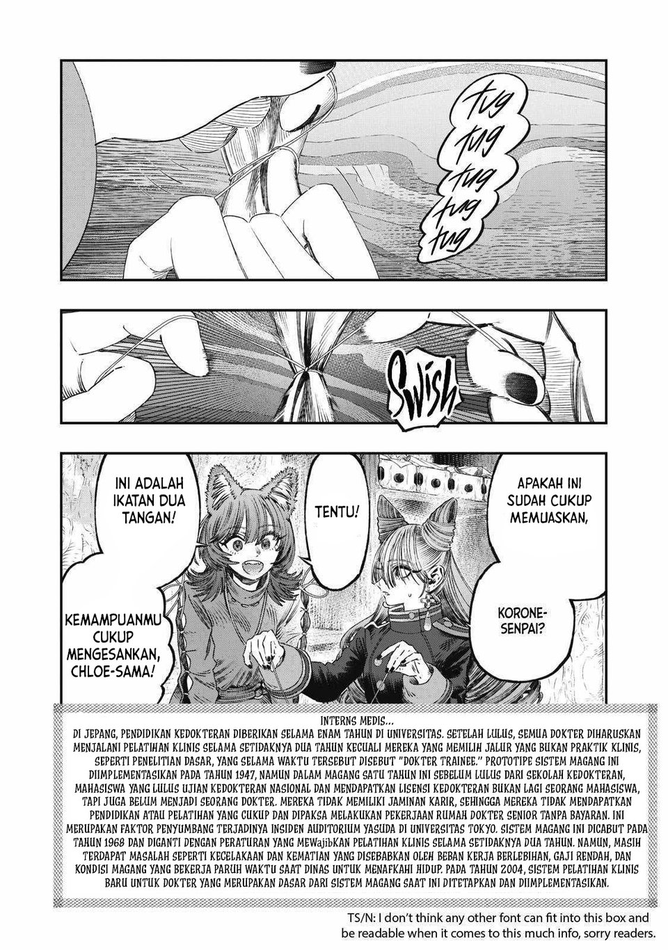 Koudou ni Hattatsu Shita Igaku wa Mahou to Kubetsu ga Tsukanai Chapter 23 Gambar 14