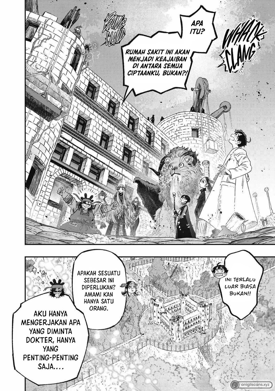 Koudou ni Hattatsu Shita Igaku wa Mahou to Kubetsu ga Tsukanai Chapter 23 Gambar 18