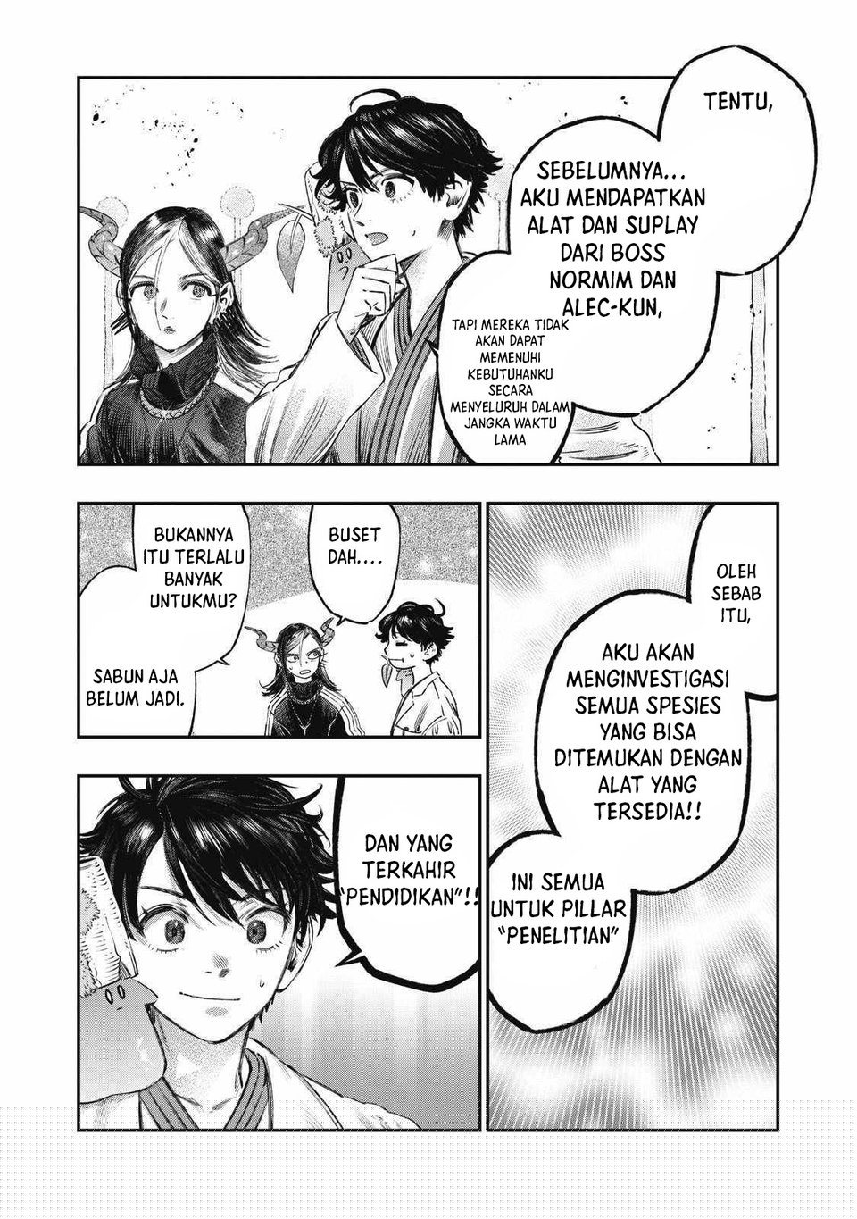 Koudou ni Hattatsu Shita Igaku wa Mahou to Kubetsu ga Tsukanai Chapter 23 Gambar 22