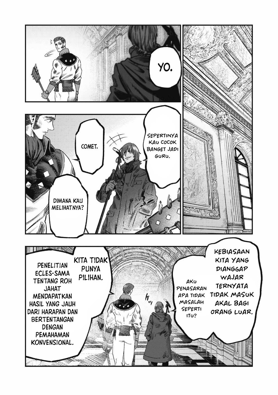 Koudou ni Hattatsu Shita Igaku wa Mahou to Kubetsu ga Tsukanai Chapter 23 Gambar 32