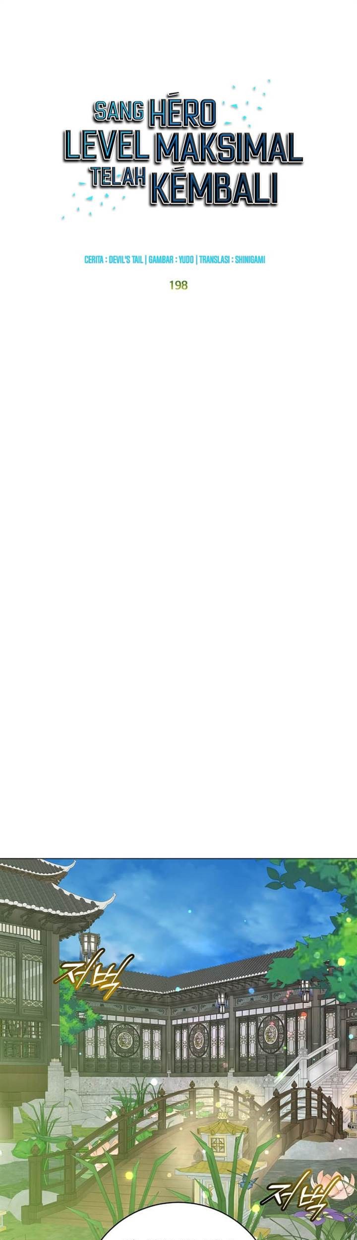 The MAX leveled hero will return! Chapter 198 Gambar 9