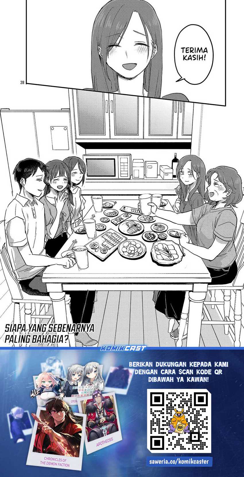 Okaeri, Papa (Welcome Home, Papa) Chapter 27 Gambar 29