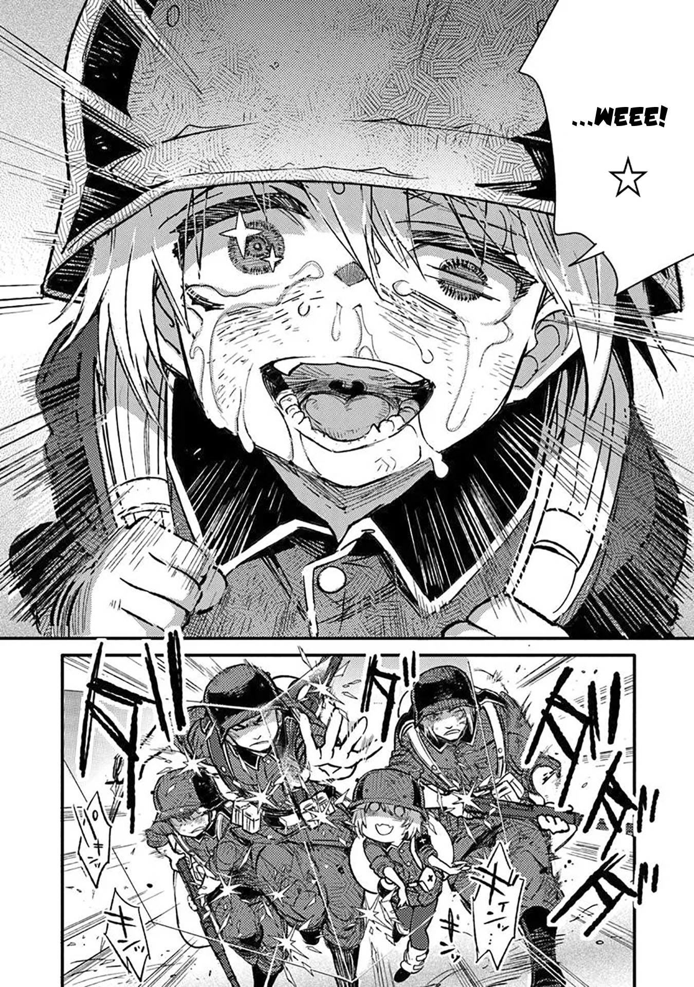 TS Eiseihei-san no Senjou Nikki Chapter 15 Gambar 14