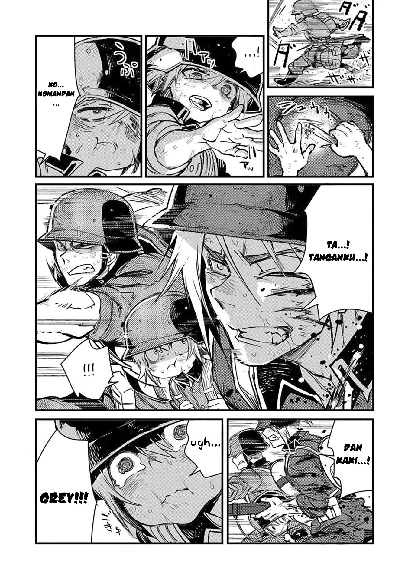 TS Eiseihei-san no Senjou Nikki Chapter 15 Gambar 11