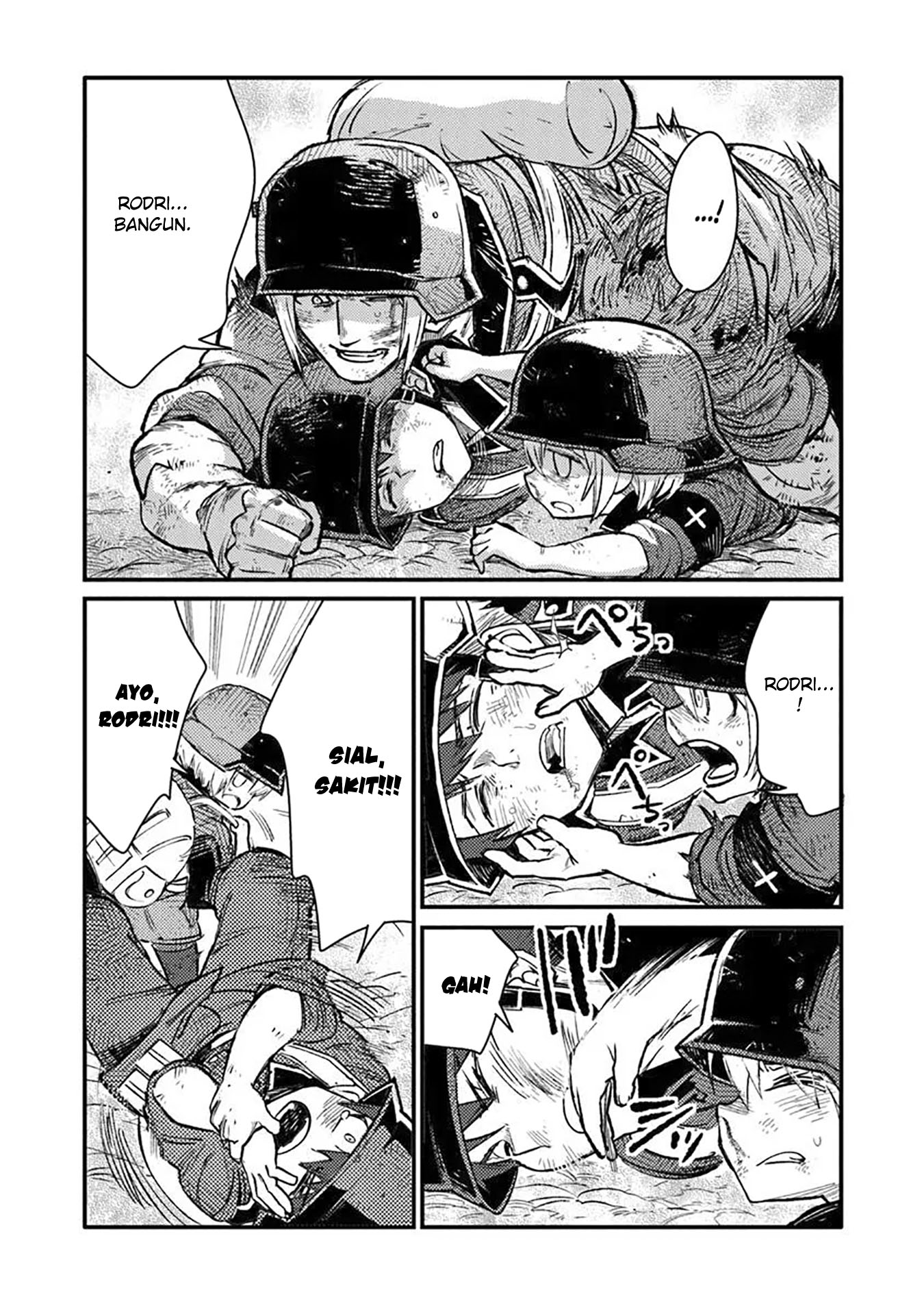 TS Eiseihei-san no Senjou Nikki Chapter 15 Gambar 20