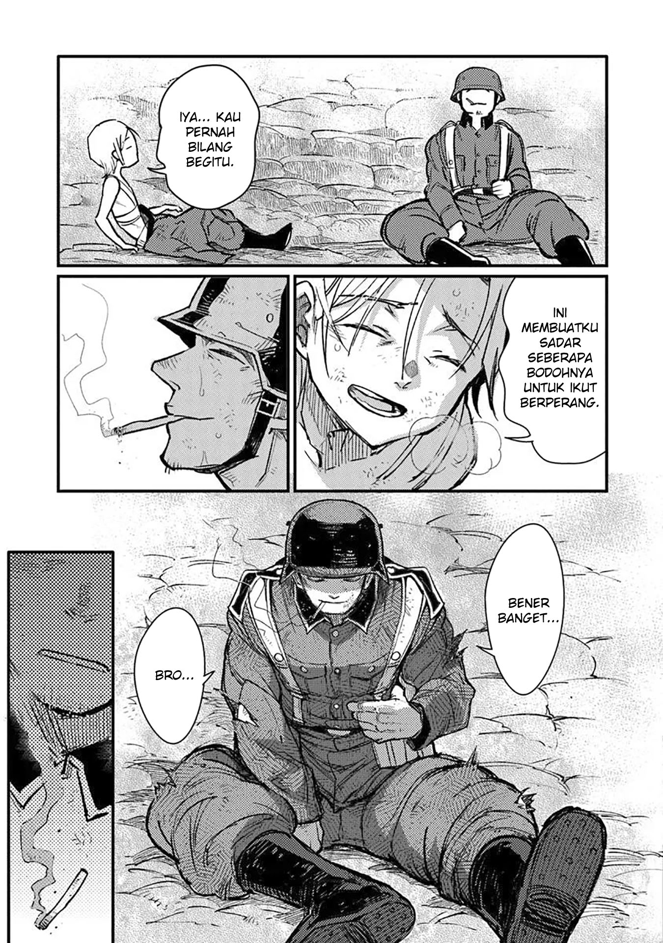 TS Eiseihei-san no Senjou Nikki Chapter 15 Gambar 5