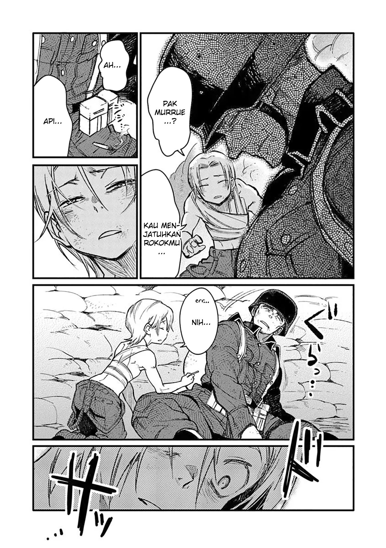 TS Eiseihei-san no Senjou Nikki Chapter 15 Gambar 6