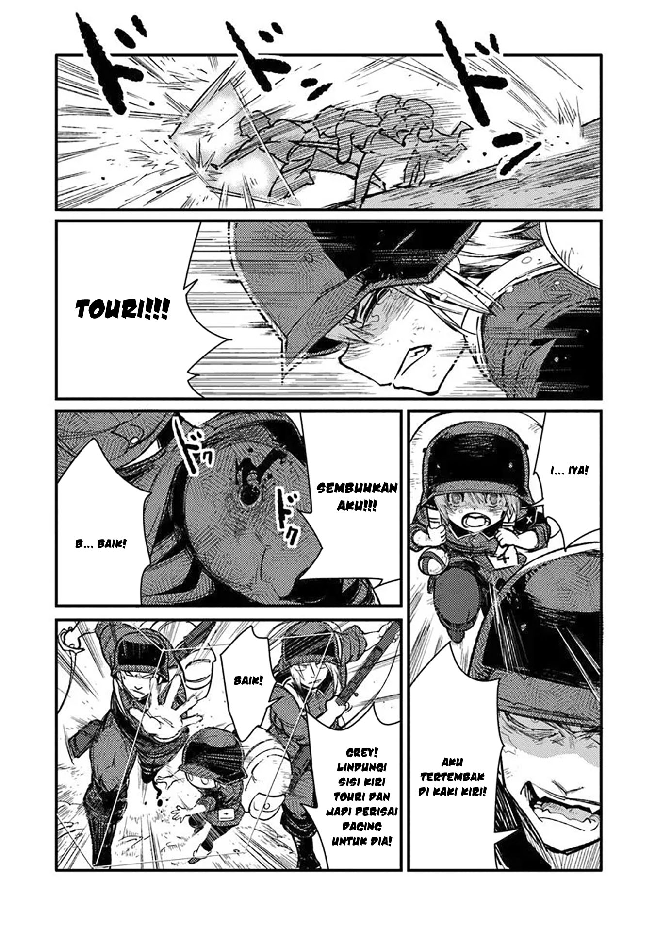 TS Eiseihei-san no Senjou Nikki Chapter 15 Gambar 8