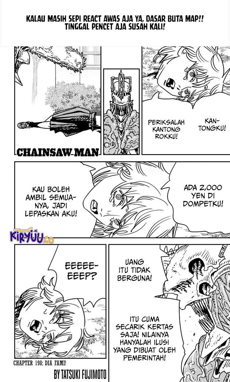 Manga Chainsaw Man Chapter 198 gambar nomor 2
