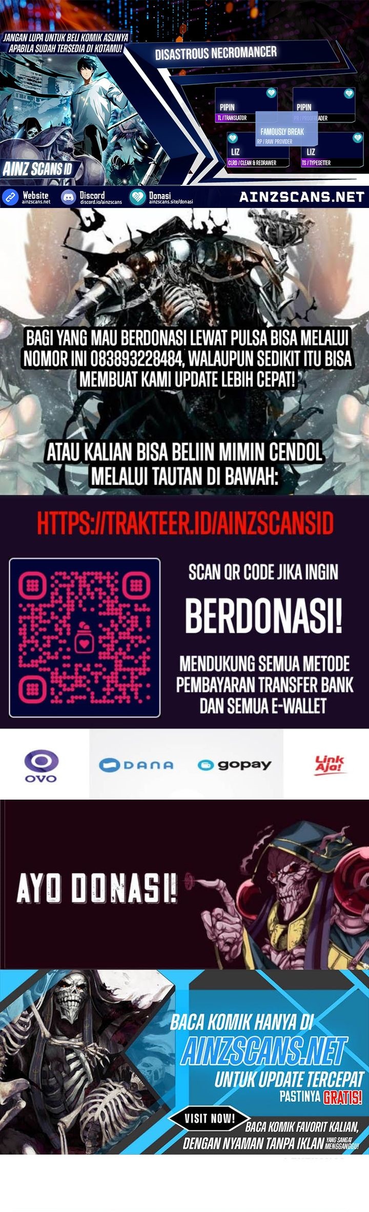 Komik Disastrous Necromancer Chapter 167 gambar nomor 1