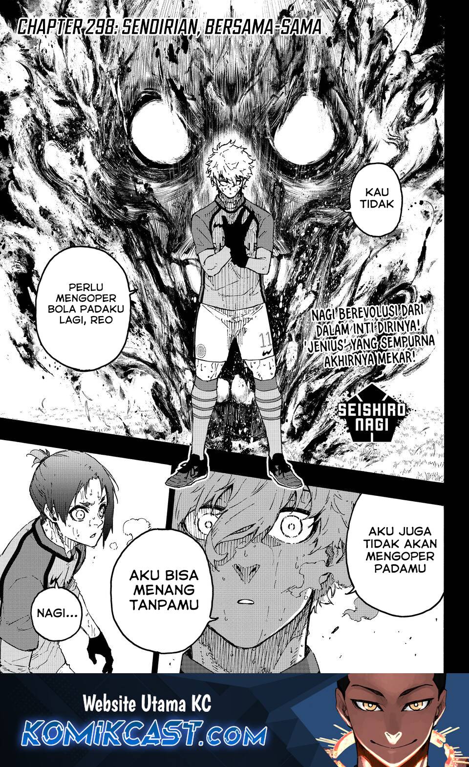 Manga Blue Lock Chapter 298 gambar nomor 2