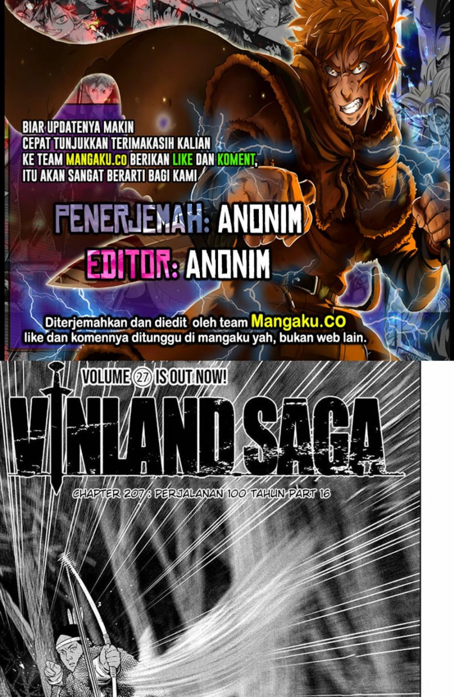 Komik Vinland Saga Chapter 207 gambar nomor 1