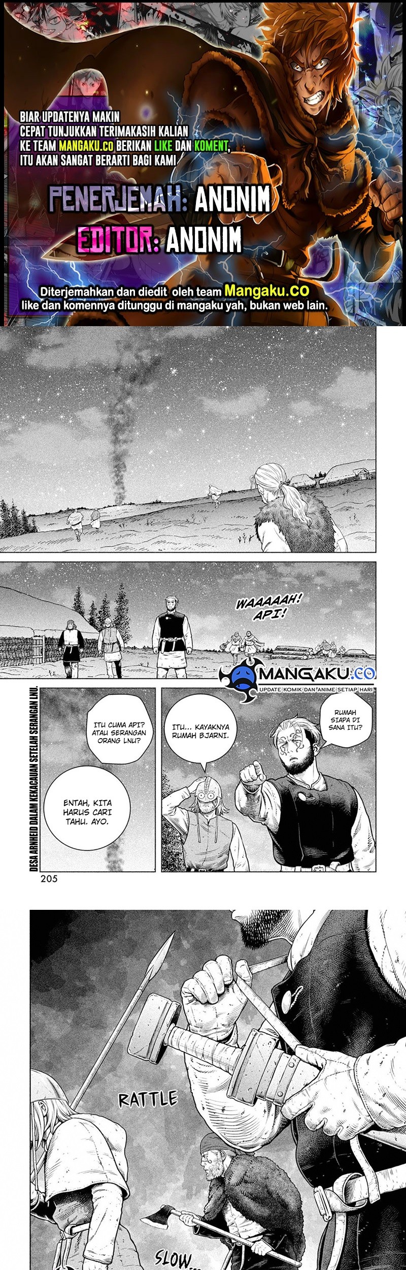 Komik Vinland Saga Chapter 208 gambar nomor 1