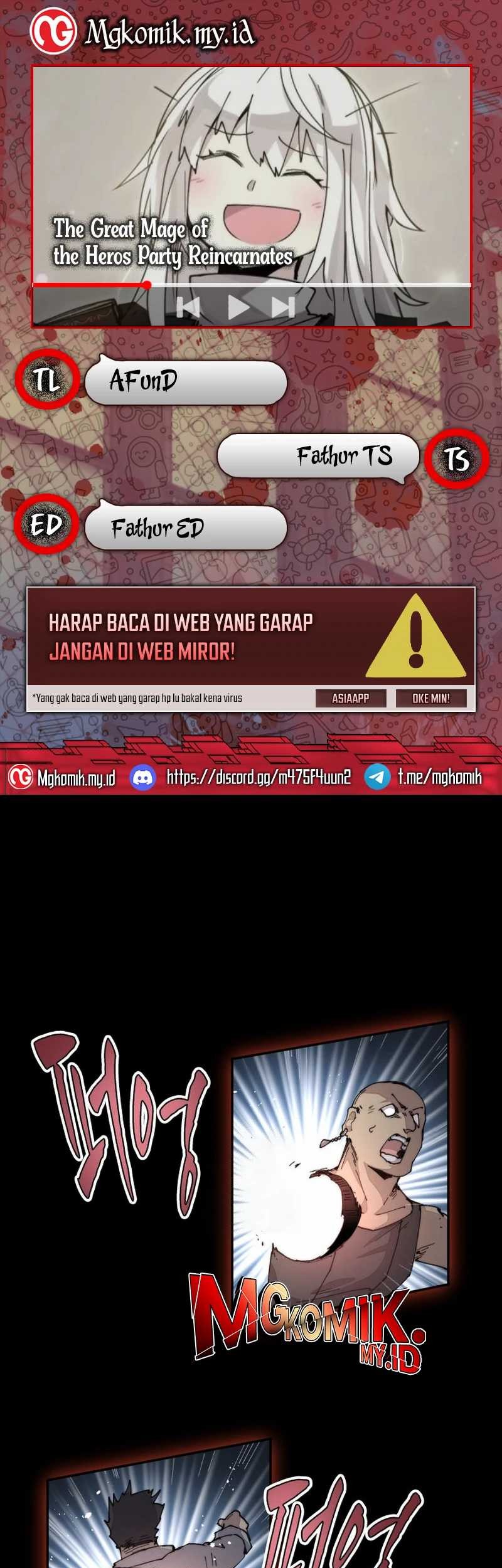 Komik The Rebirth of the Hero’s Party’s Archmage Chapter 75 gambar nomor 1