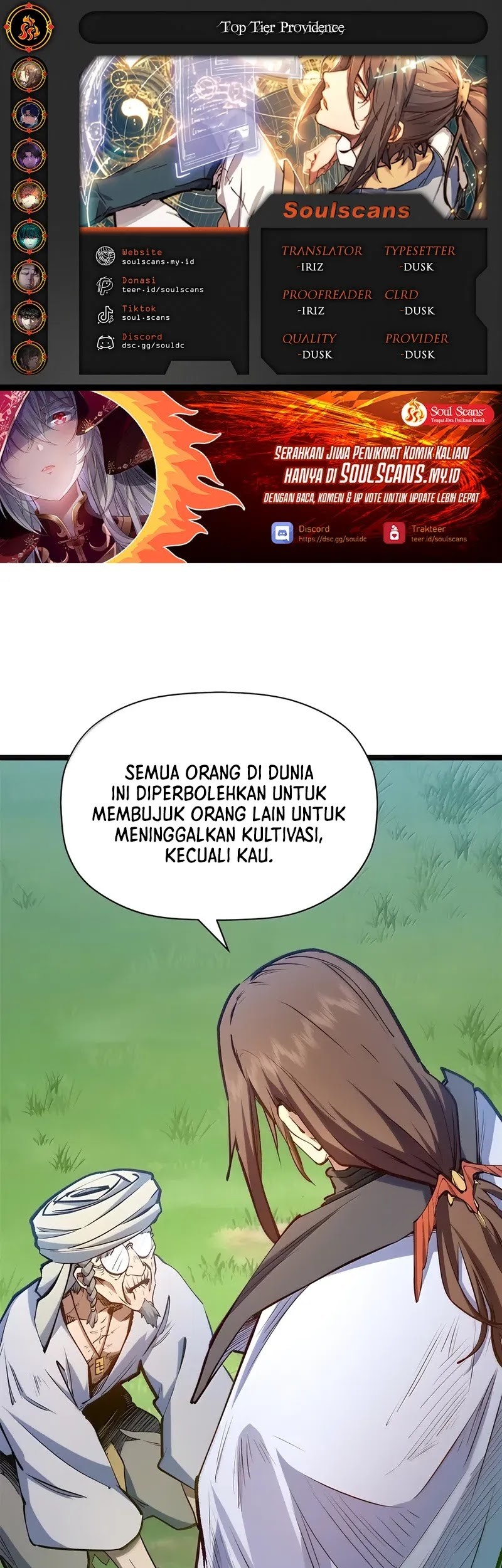 Komik Top Tier Providence: Secretly Cultivate for a Thousand Years Chapter 208 gambar nomor 1