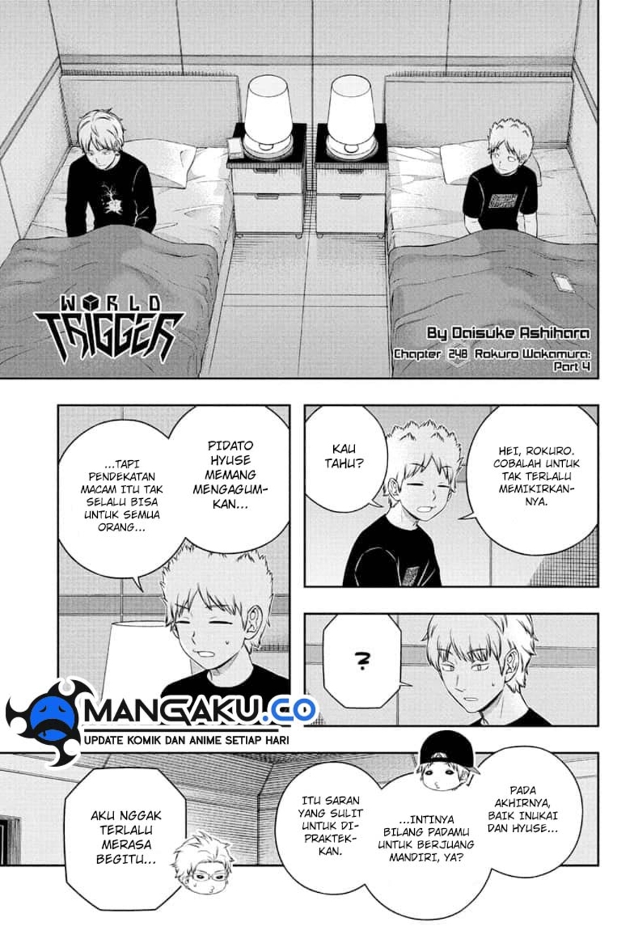 Manga World Trigger Chapter 248.1 gambar nomor 2